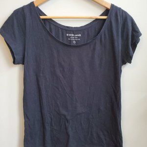 Everlane Open Neck Tee